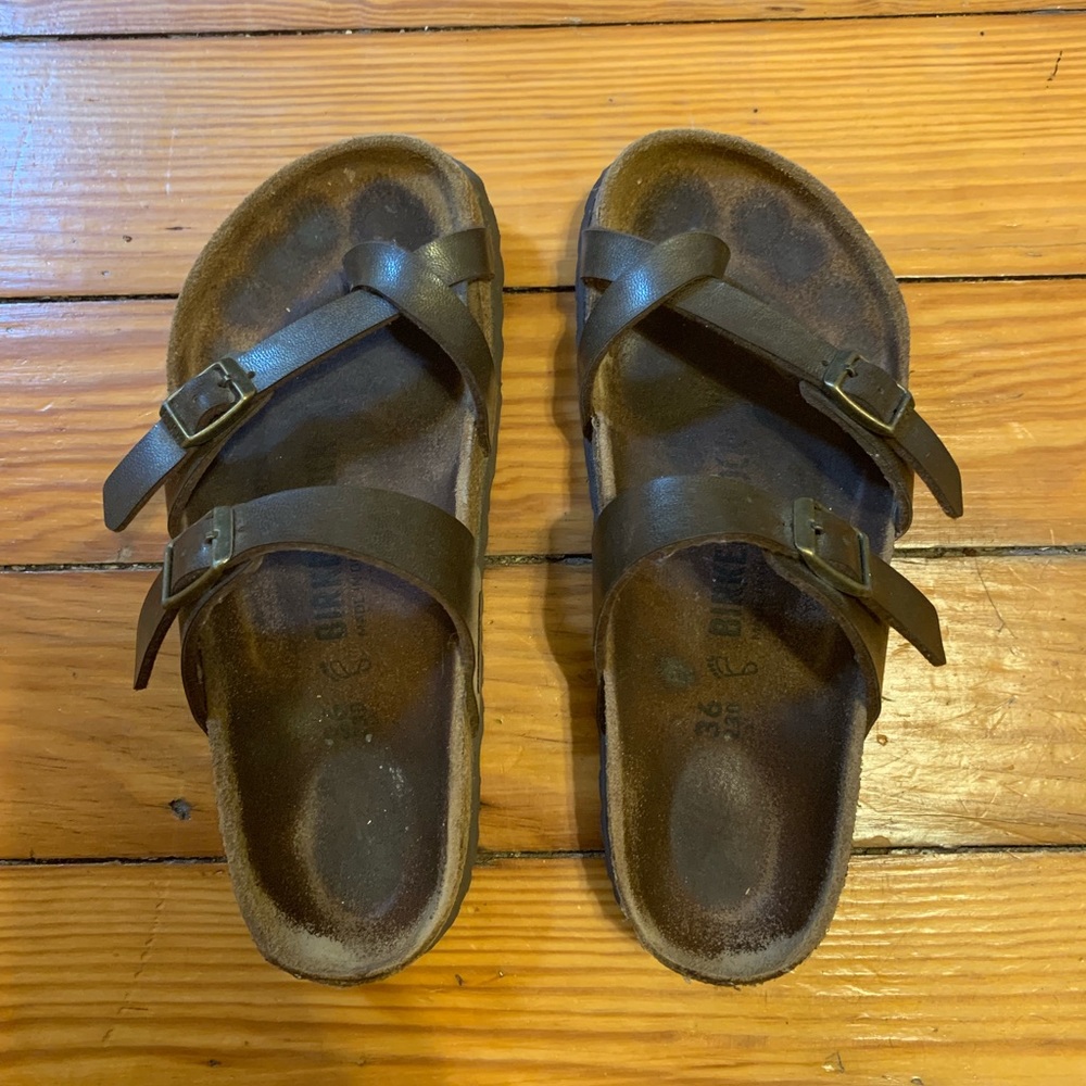 Birkenstock Mayari Sandal size 36 / 6 brown